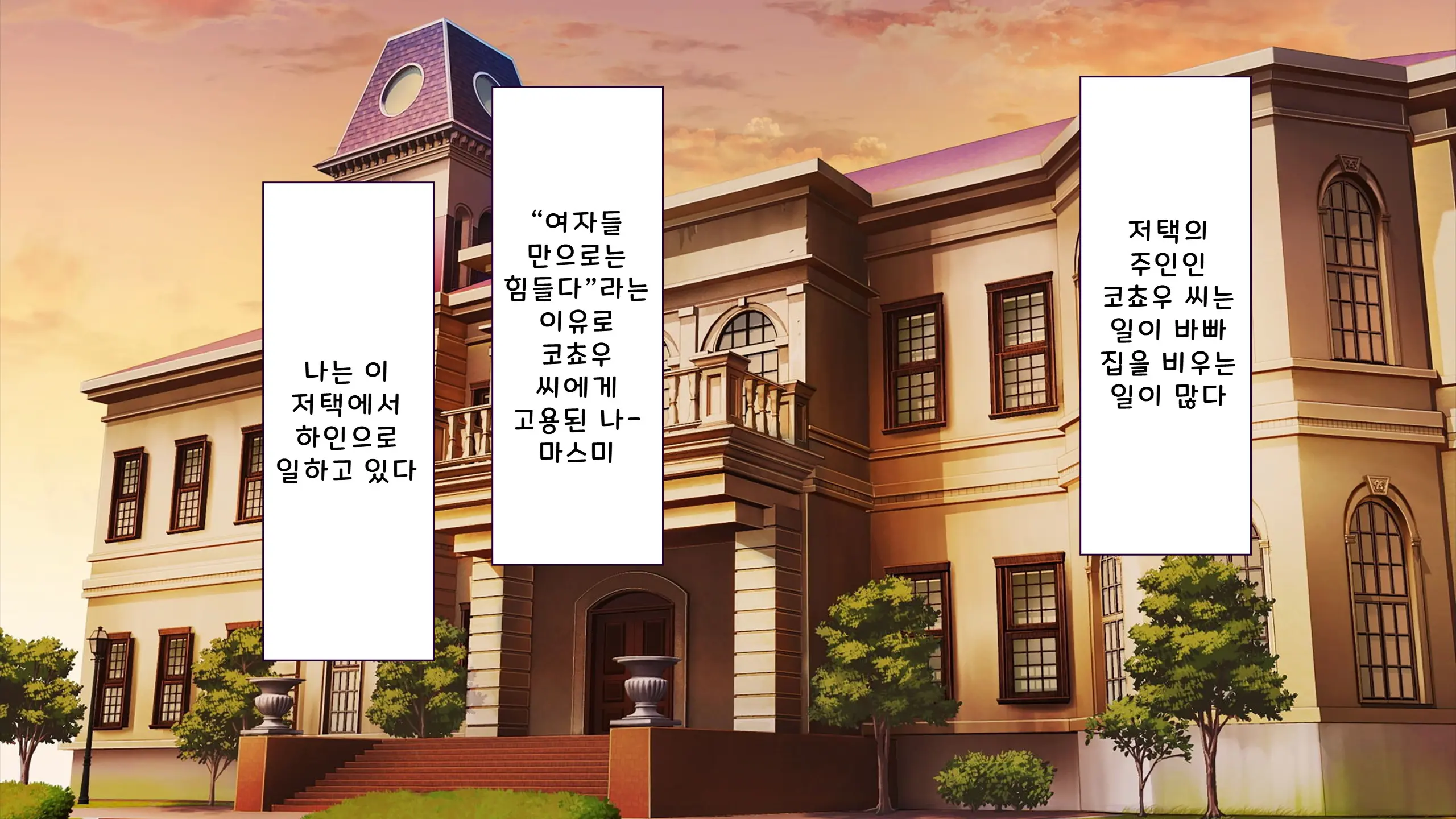 Kochou-Ke No Oshigoto ~ Genan (Niku Vibe) No Boku Ga Okusama, Ojousama, Maid Ni Mainichi Nakadashi Haramase! | 코쵸우 가문의 일 〜하인(고기 딜도)인 내가 부인·아가씨·메이드에게 매일 질내사정해서 임신시킨 이야기